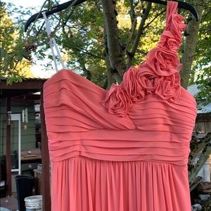 One shoulder prom or homecoming dress!